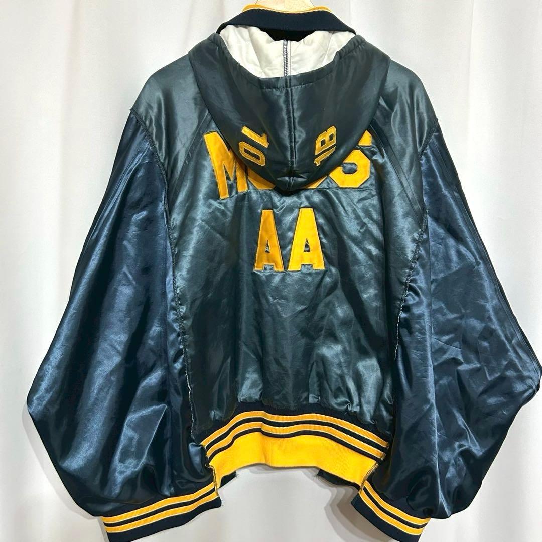 77circaナナナナサーカ スタジャン ドッキング リメイク 一点物 刺繍