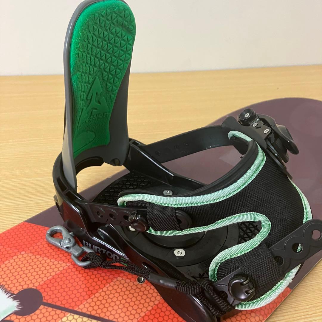 ELAN キッズスノーボード105 BURTONバインディング付き