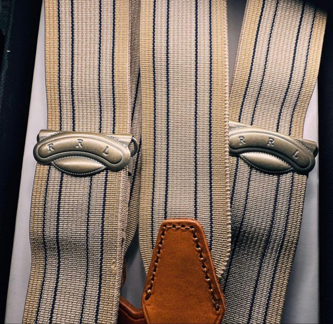 RRLヴィンテージサスペンダー 箱付き