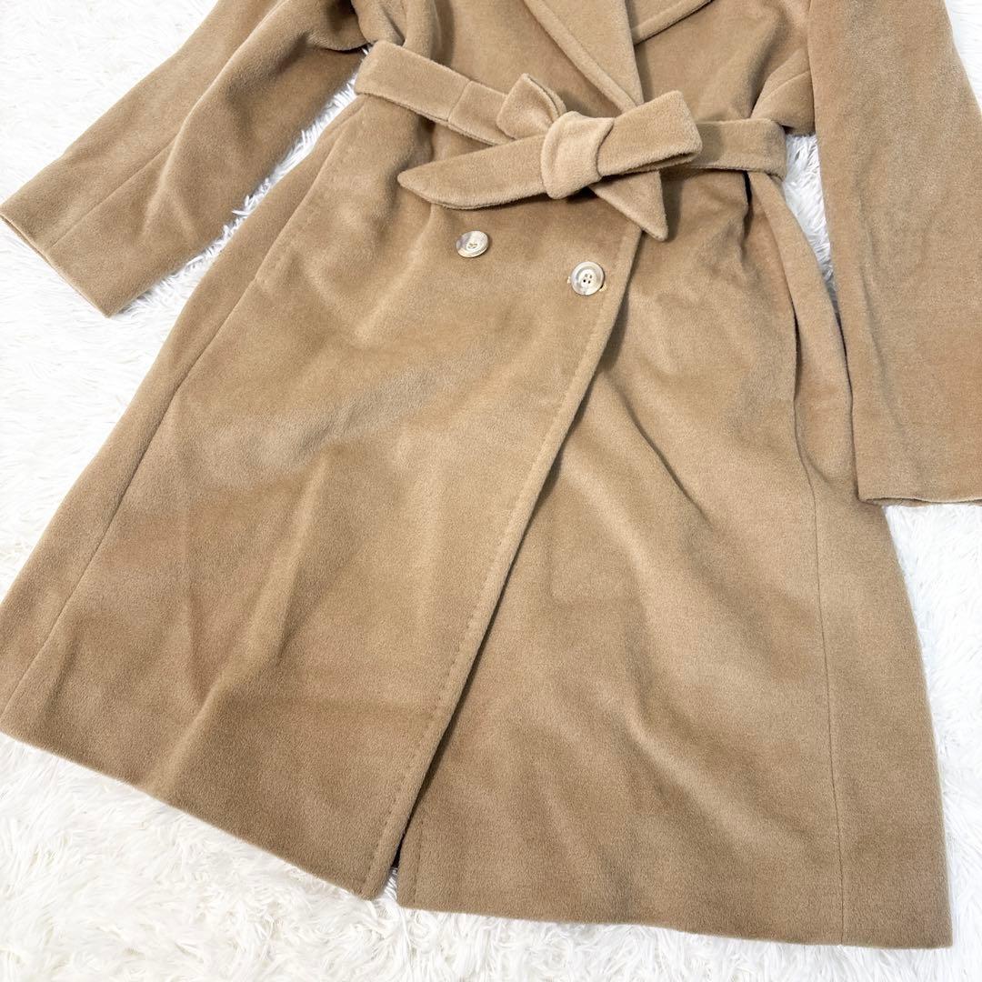 MaxMara マックスマーラ ロングコート マニュエラ カシミヤ混 キャメル