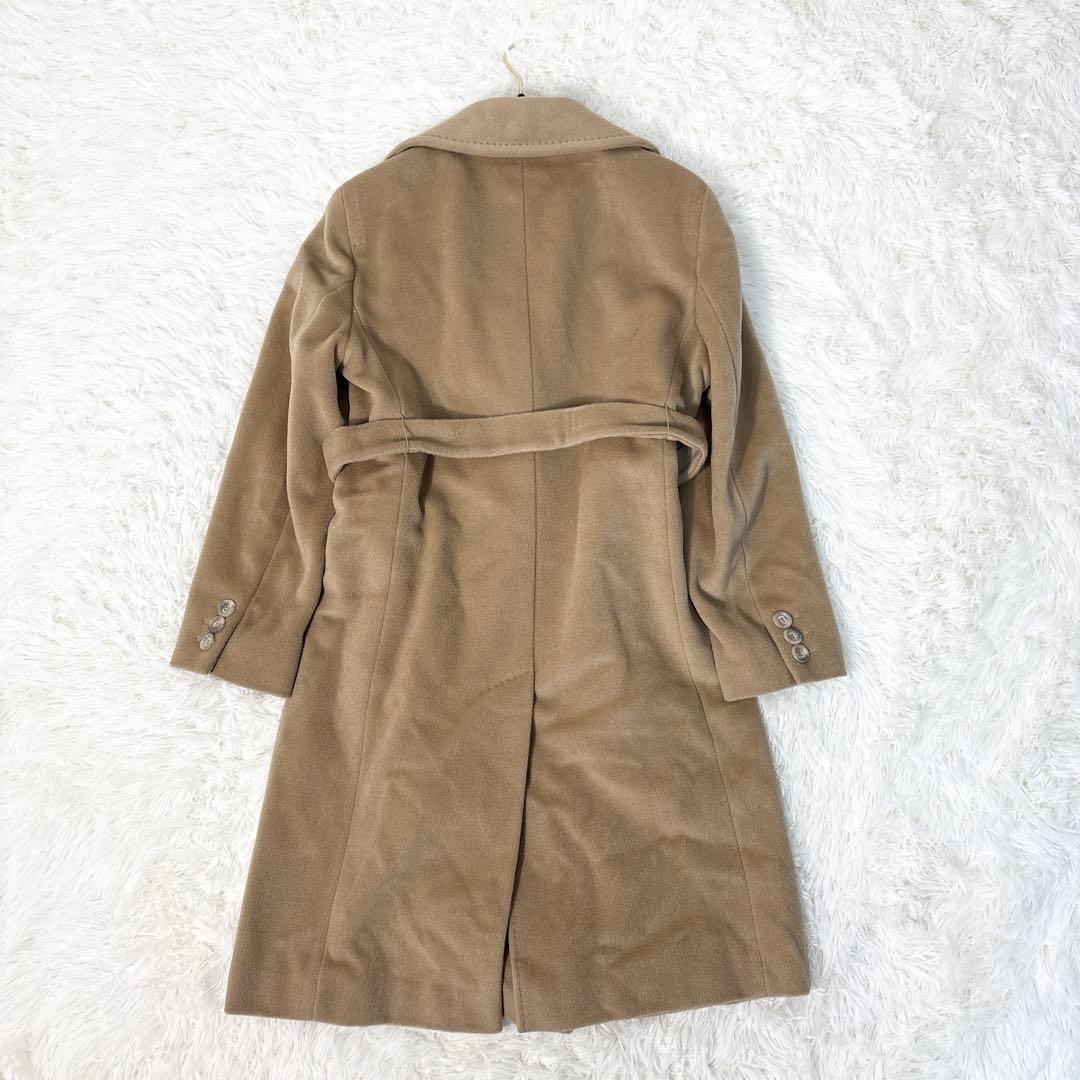MaxMara マックスマーラ ロングコート マニュエラ カシミヤ混 キャメル