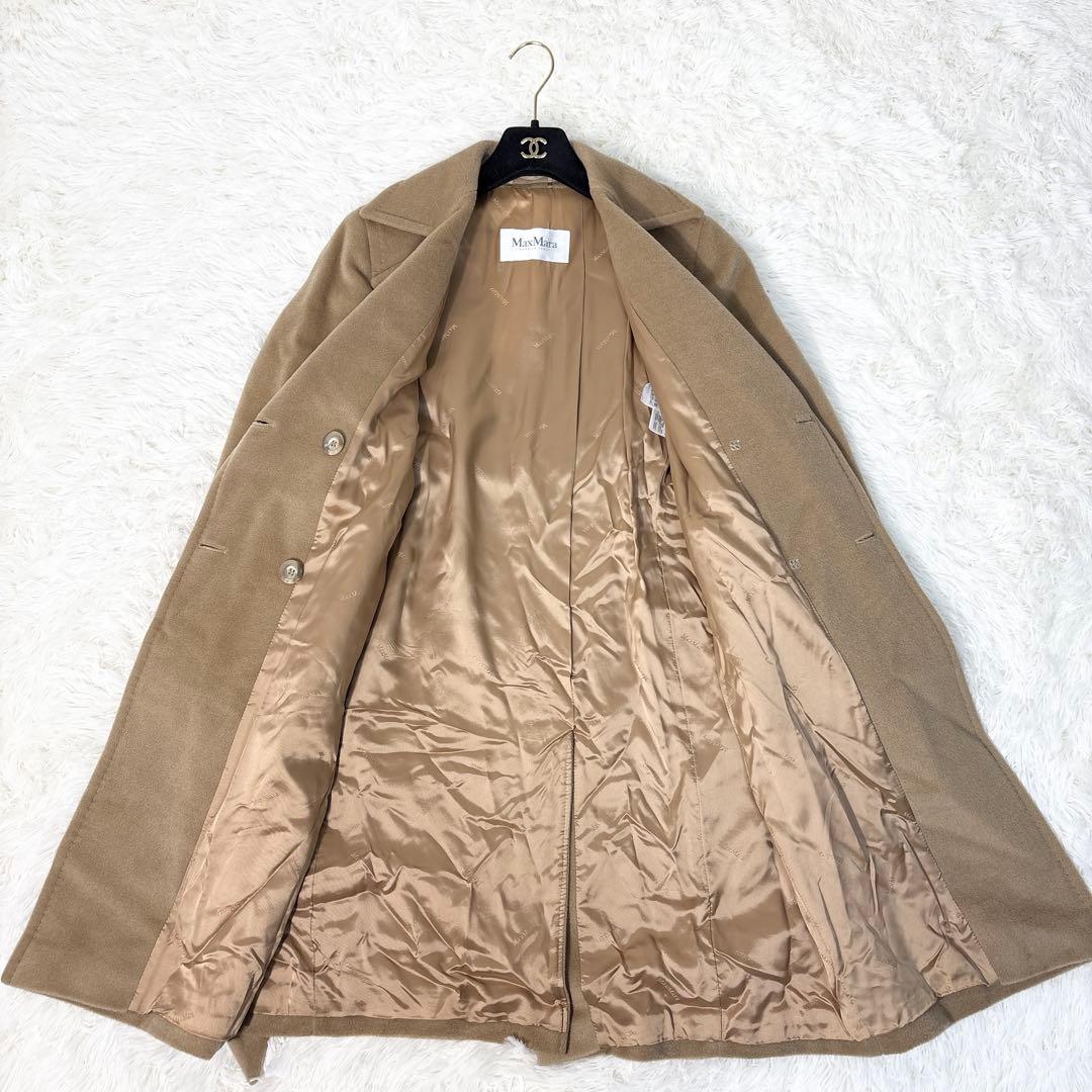 MaxMara マックスマーラ ロングコート マニュエラ カシミヤ混 キャメル