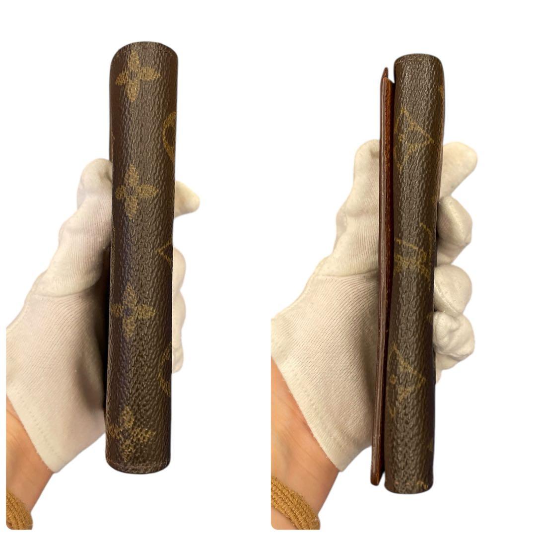 【未使用級】ルイヴィトン　二つ折り財布　モノグラム　ポルトモネ　M61730