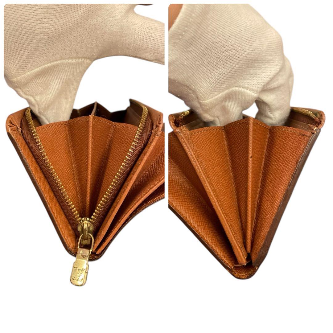 【未使用級】ルイヴィトン　二つ折り財布　モノグラム　ポルトモネ　M61730