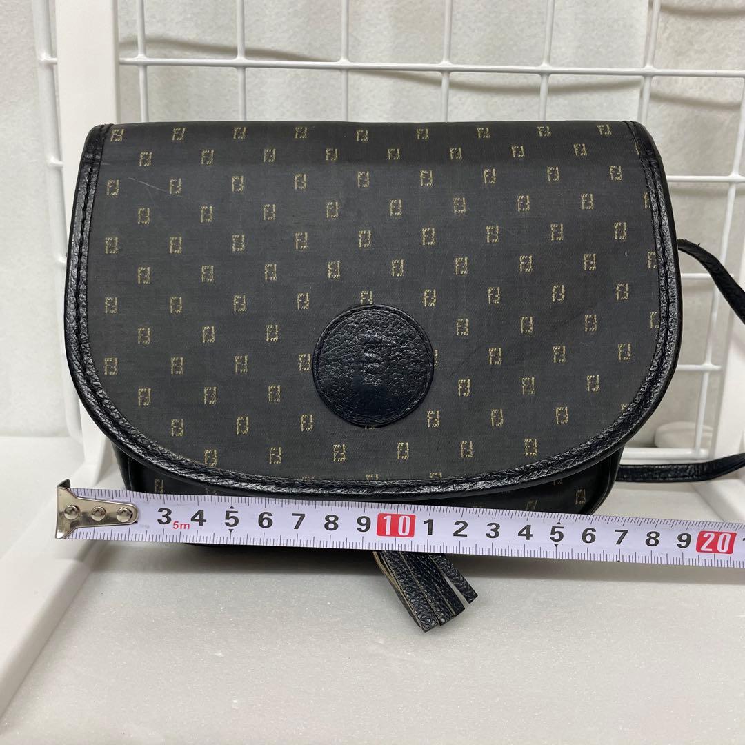 FENDI フェンディ vintage ヴィンテージ ショルダー ロゴ