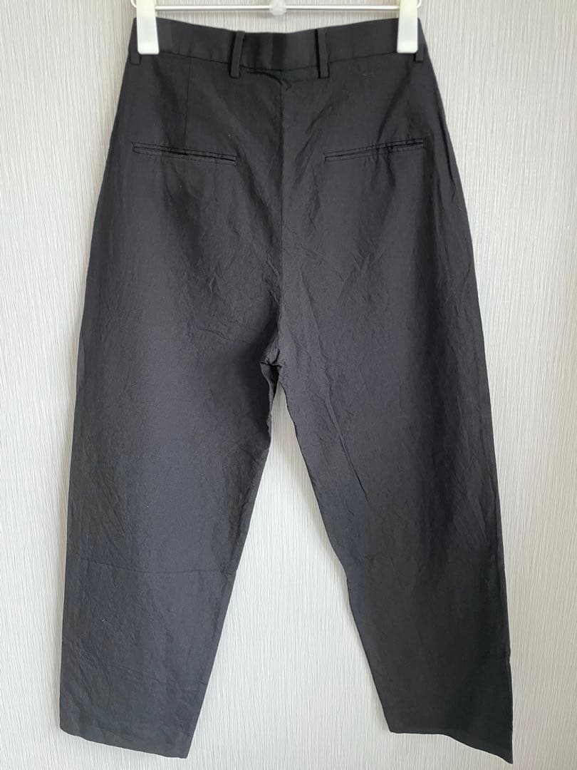 【ATON】WOOL WASHI TROPICAL TAPERED PANTS