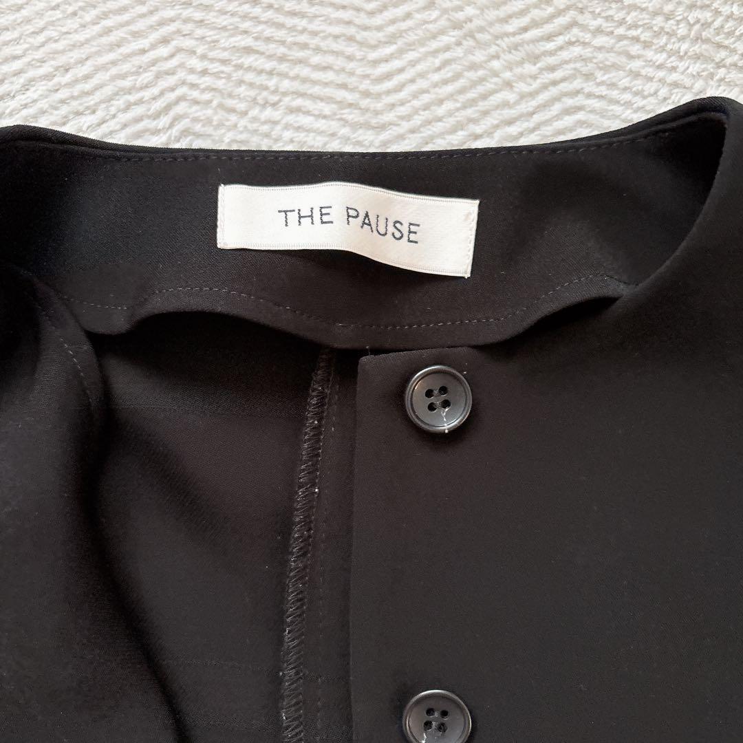 美品✨24AW ウィムガゼット【THE PAUSE】ダブルクロスジャンプスーツ