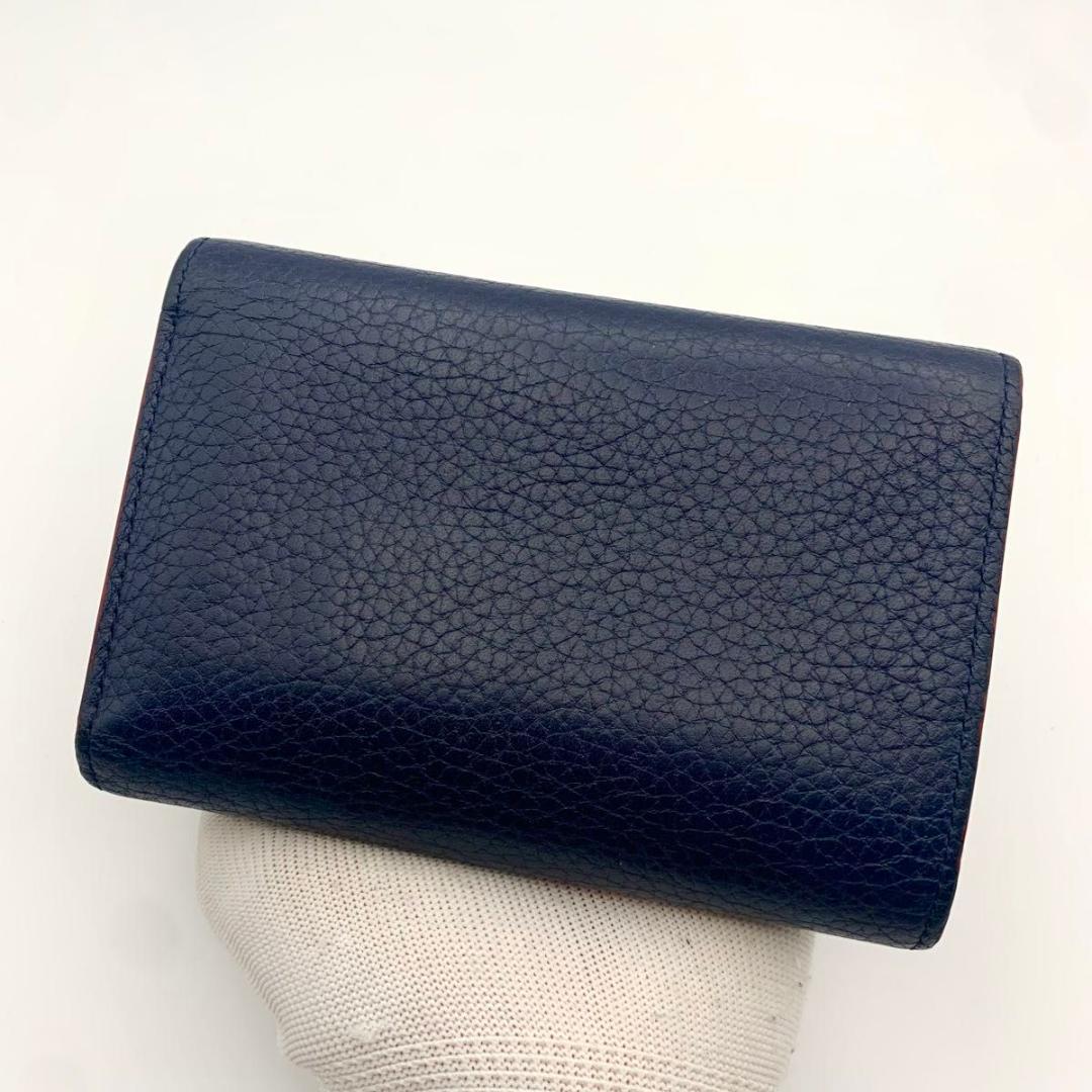 鑑定済み 美品 ルイヴィトン ポルトフォイユ カプシーヌ コンパクト 財布 革