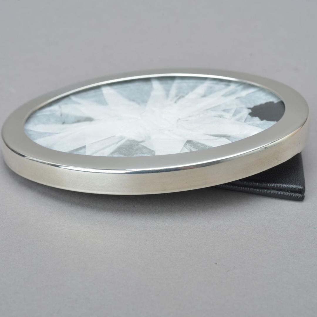 磨き済み/美品 ティファニー フォトスタンド SV オーバル 925 保存袋付