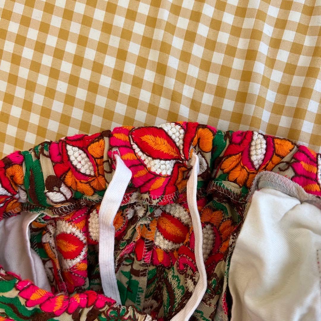 COMME des GARÇONS 花柄サルエルパンツ　S