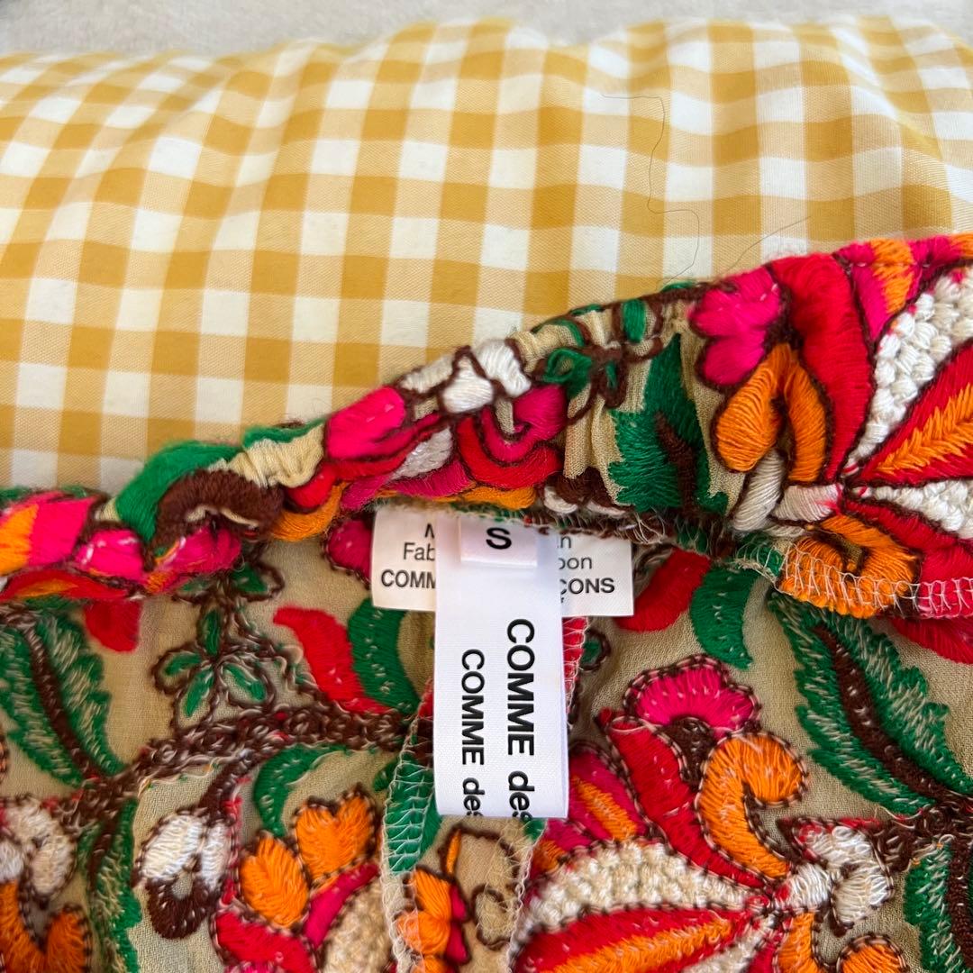 COMME des GARÇONS 花柄サルエルパンツ　S