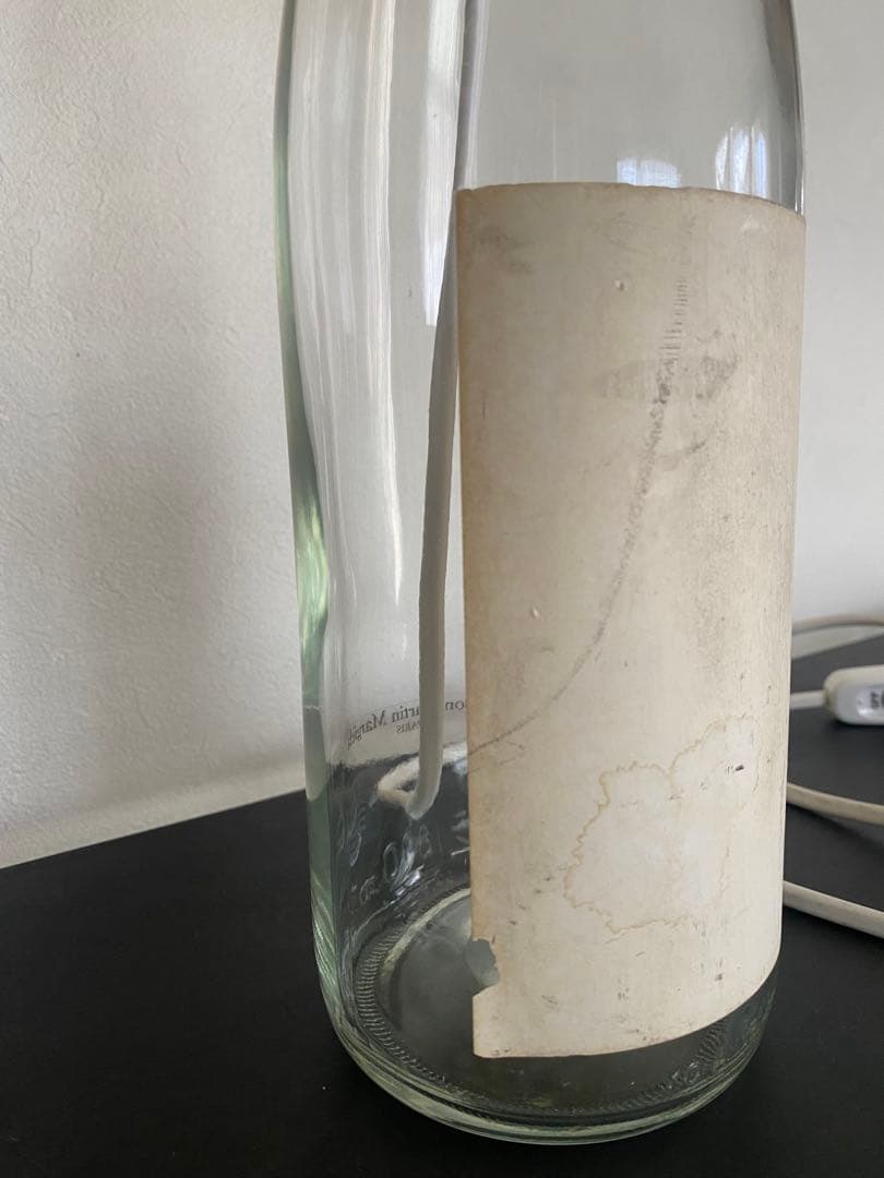 Maison Martin Margiela　ボトルランプ　ホワイト