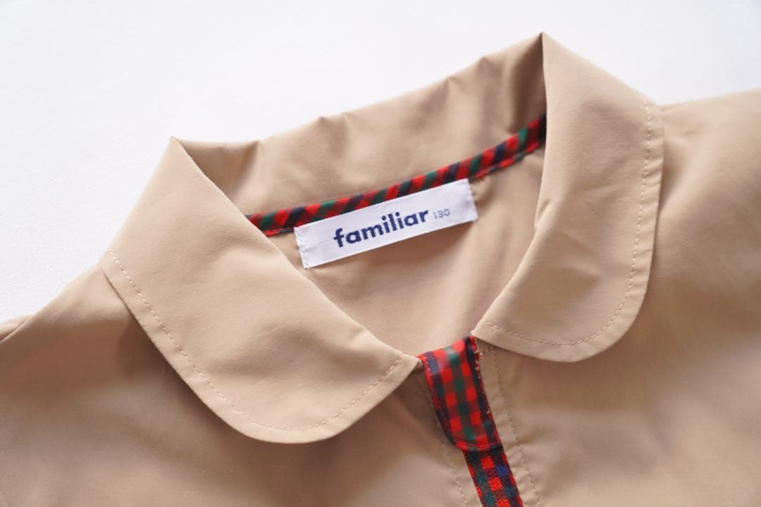 未使用に近い ファミリア familiar 上着　ブルゾン　ジャケット 130㎝