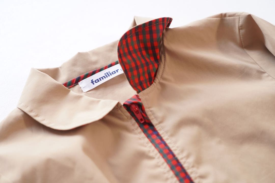 未使用に近い ファミリア familiar 上着　ブルゾン　ジャケット 130㎝