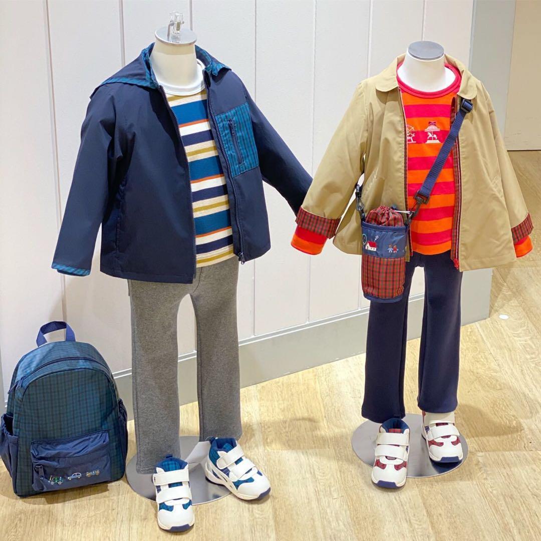 未使用に近い ファミリア familiar 上着　ブルゾン　ジャケット 130㎝