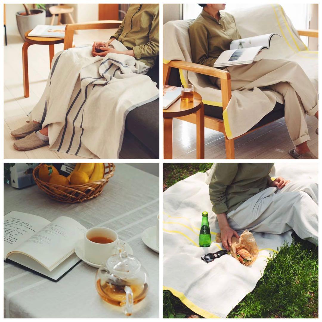 LAPUAN ラプアンカンクリ　マルチユースタオル　ファブリック　ブランケット