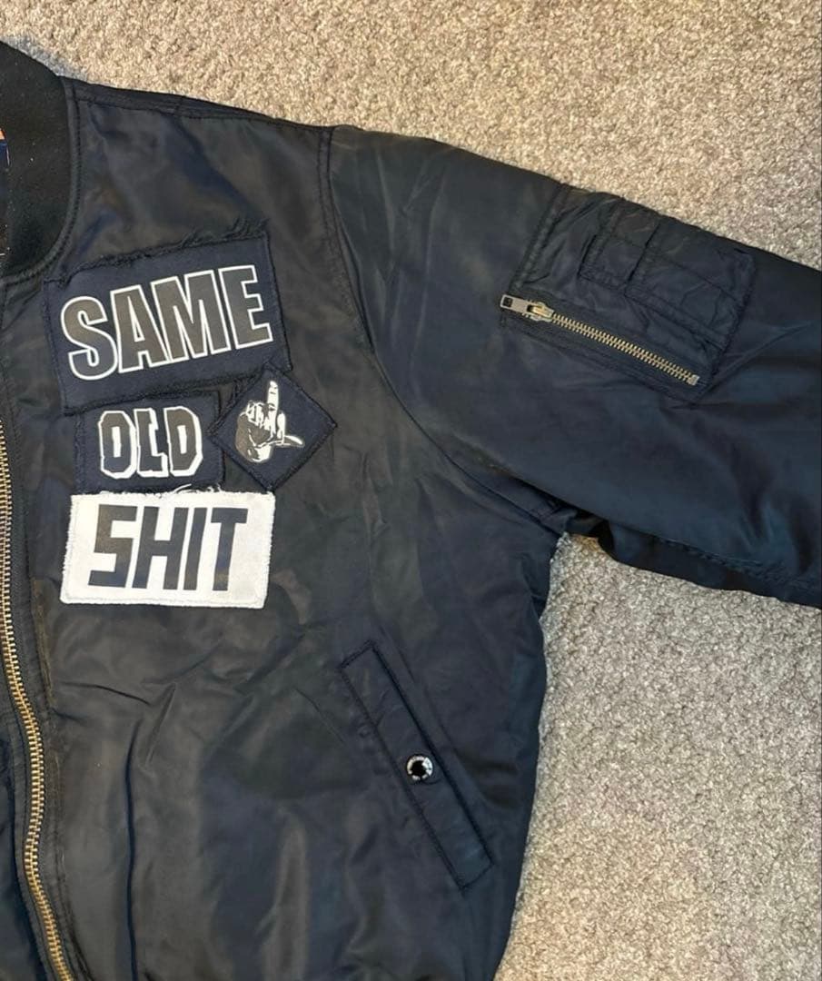 IAMNOTAHUMANBEING MA-1 ジャケット