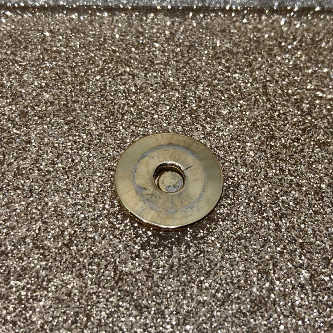 JIMMY CHOO ジミーチュウ グリッター チェーン ショルダーバッグ