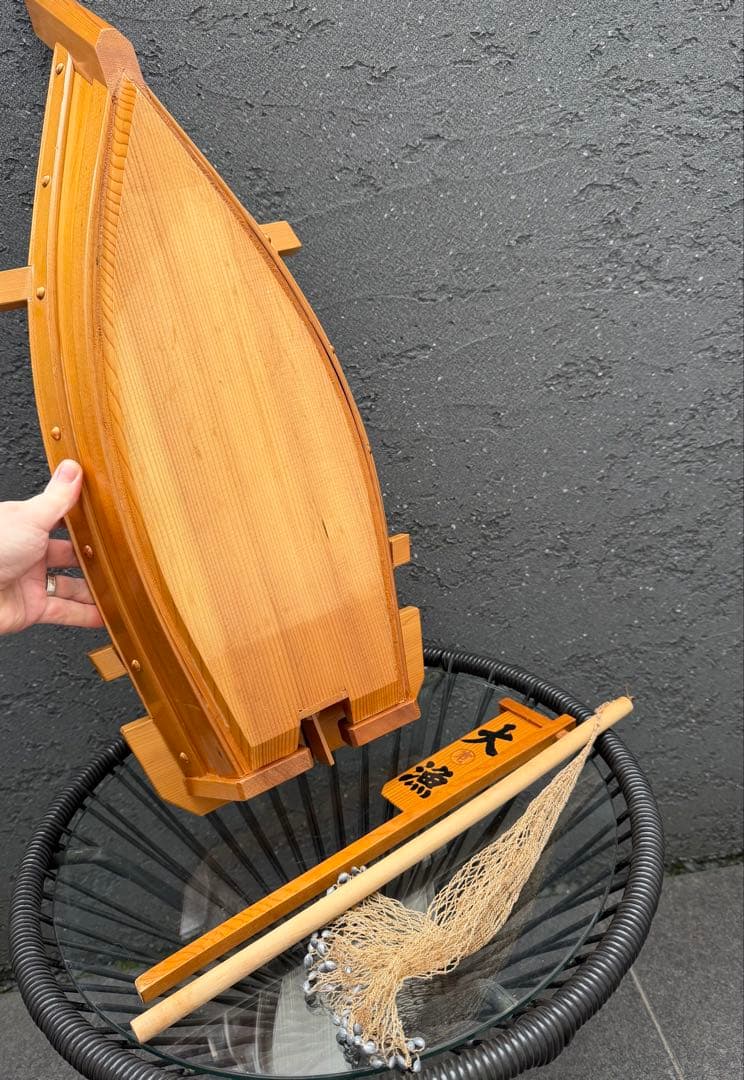 木製寿司桶 網付き 伝統的なデザイン