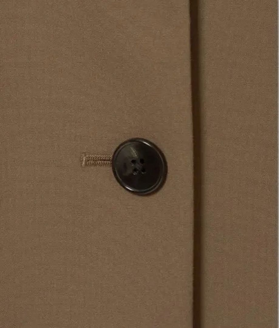 値下げ【新品】EMMEL REFINES 2ボタンテーラードジャケット ブラウン