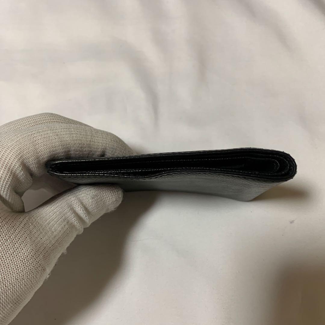 美品　お買い得　Louis Vuitton ブラック 二つ折り財布