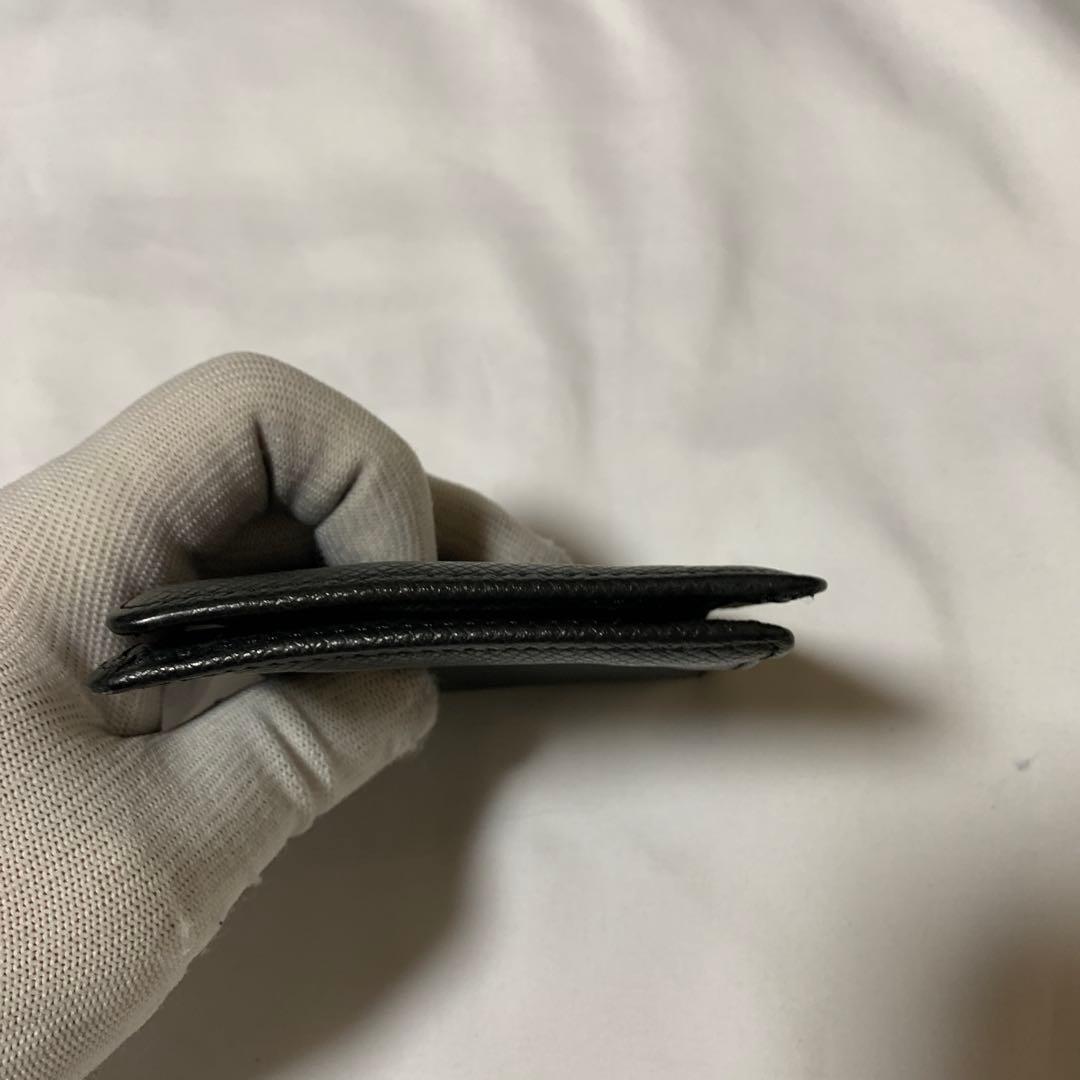 美品　お買い得　Louis Vuitton ブラック 二つ折り財布