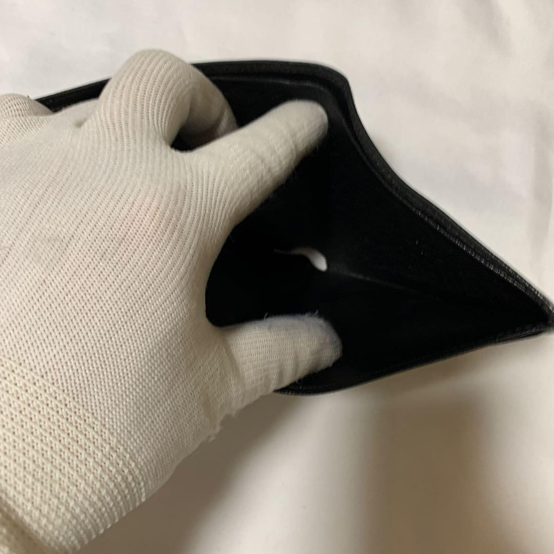 美品　お買い得　Louis Vuitton ブラック 二つ折り財布