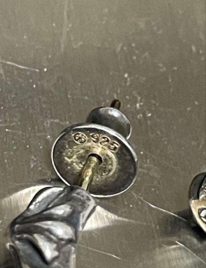 年内限定　クロムハーツ　シルバー925 フープピアス