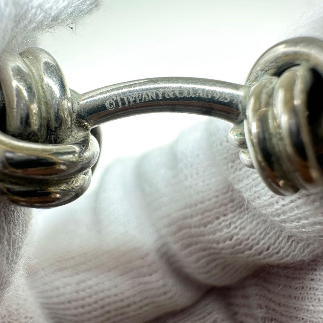 Tiffany & Co. ノットデザイン カフス シルバー 925