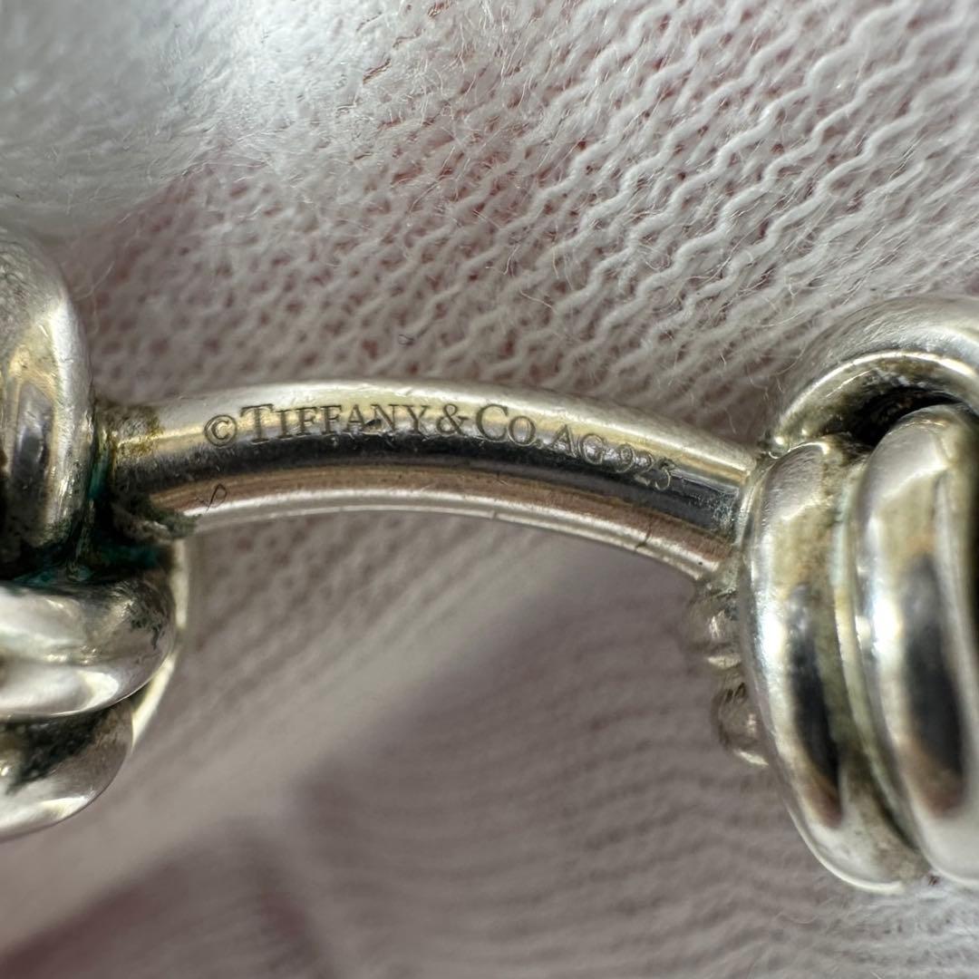 Tiffany & Co. ノットデザイン カフス シルバー 925