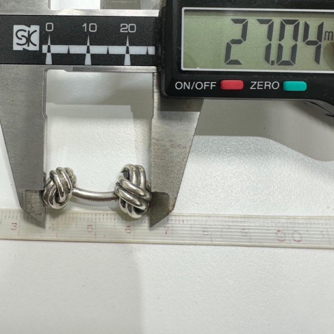 Tiffany & Co. ノットデザイン カフス シルバー 925