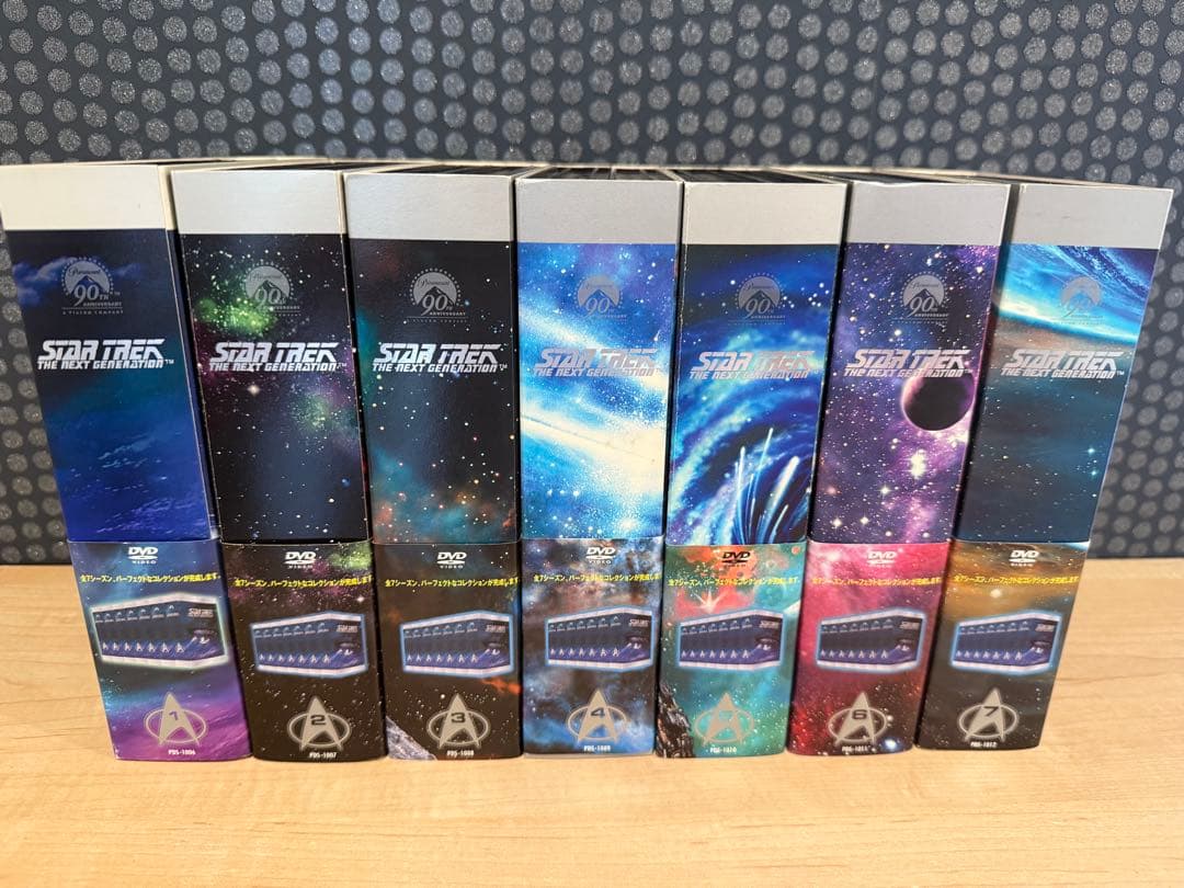 美品 新スタートレック DVDコンプリート コレクターズ ボックス 全７巻