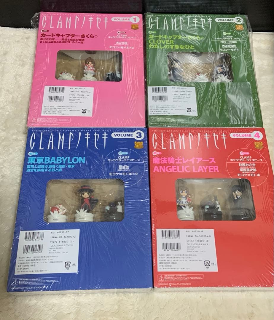 CLAMPノキセキ　vol.1〜11チェスピース　フィギュア　未開封品