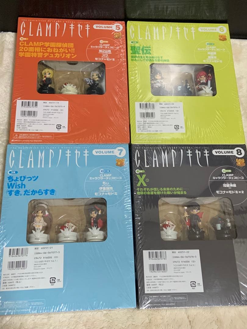 CLAMPノキセキ　vol.1〜11チェスピース　フィギュア　未開封品