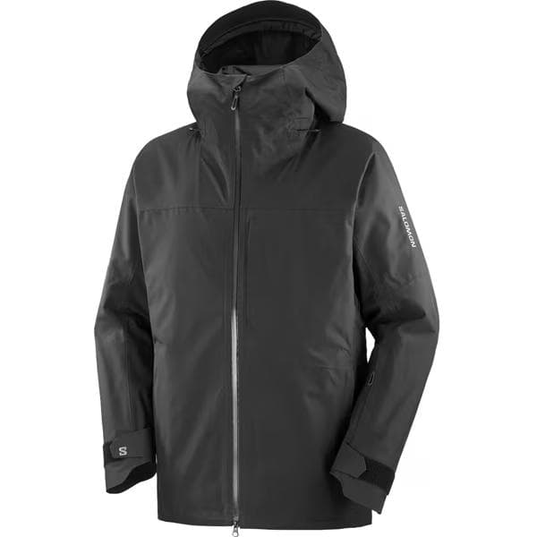 新品 サロモン CHARGER 2レイヤー ジャケットLC2305100 黒 S