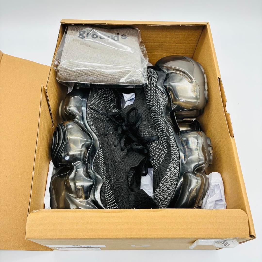 【美品】grounds MOOPIE BLACK GRAY 24cm 箱 袋付