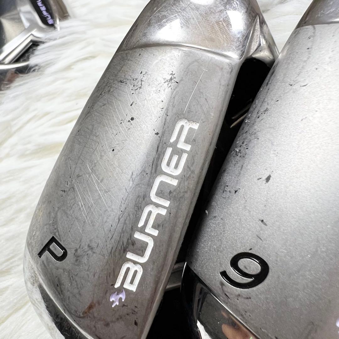 テーラーメイド バーナー スーパーラウンチ レディース アイアン 5本セット