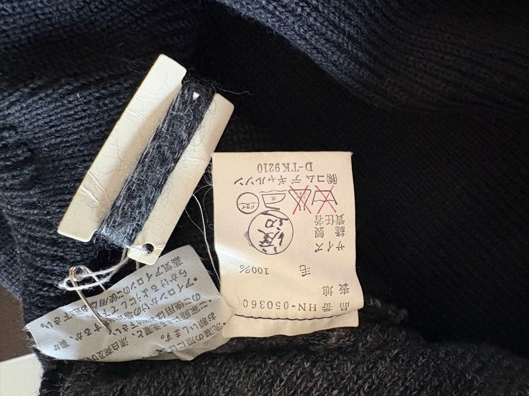 COMME des GARONS HOMMEハーフジップニット