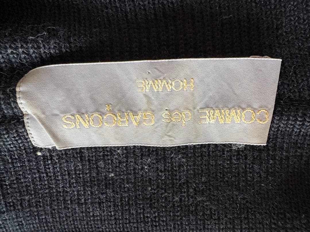 COMME des GARONS HOMMEハーフジップニット