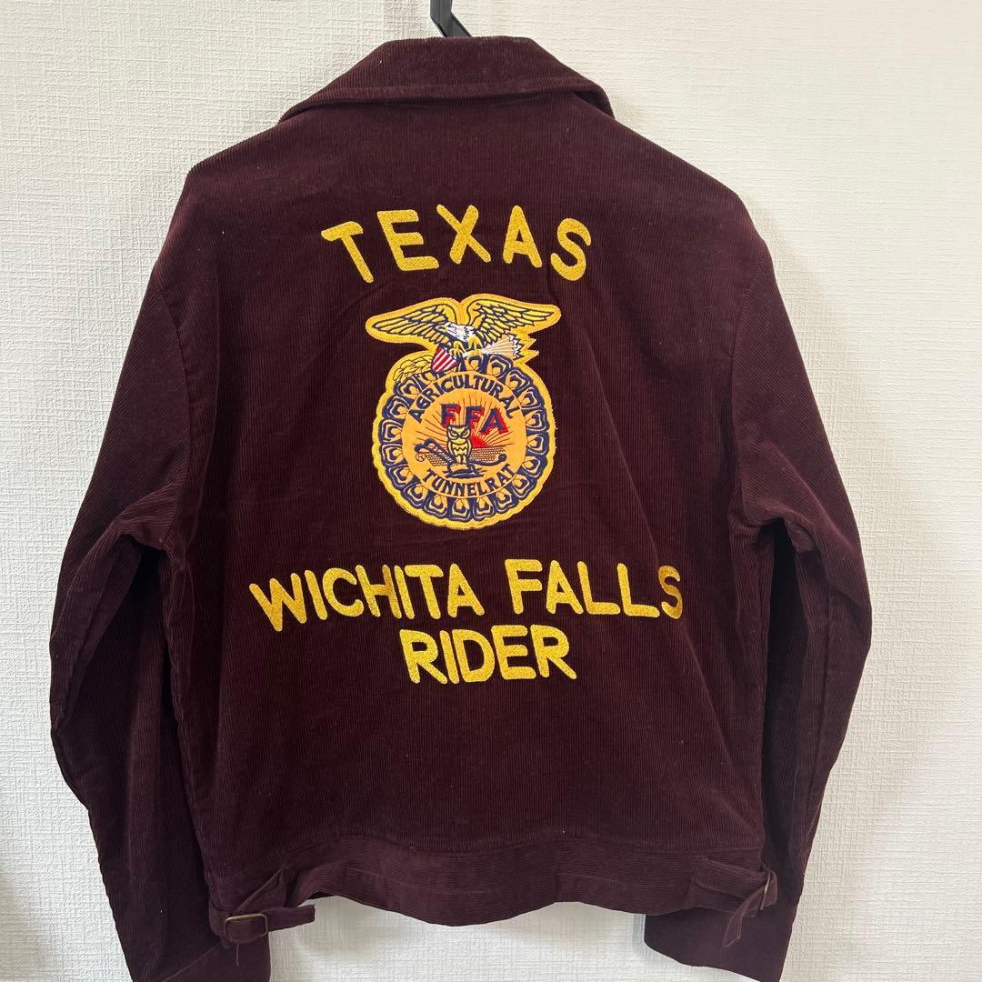 ffa FFA ffaジャケット アメカジ コーデュロイジャケット 赤 美品