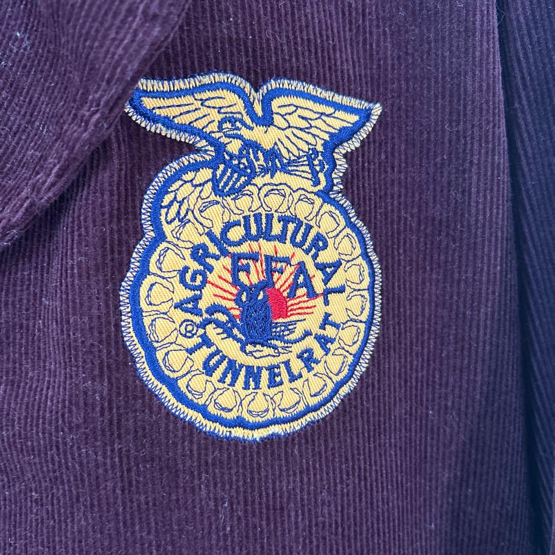 ffa FFA ffaジャケット アメカジ コーデュロイジャケット 赤 美品