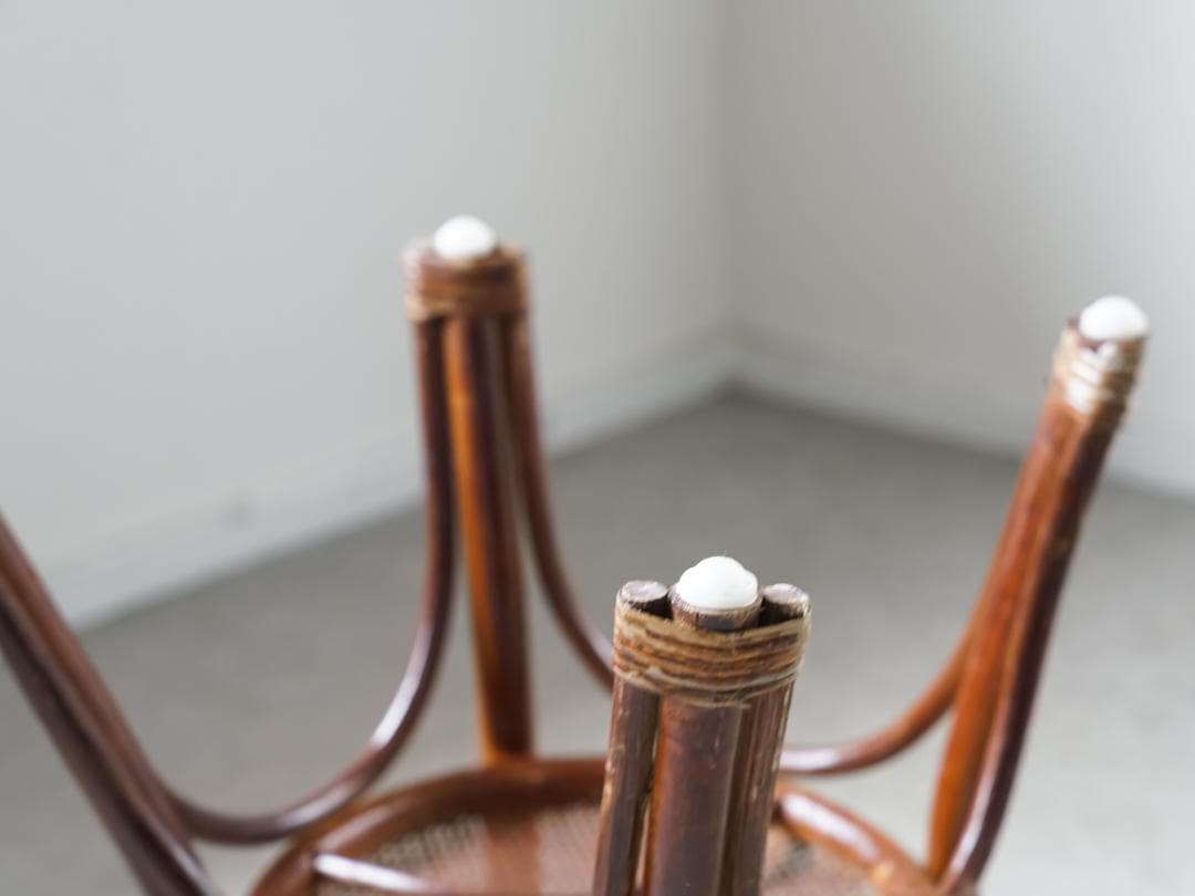 ヴィンテージ ラタン サイドテーブル 籐 ジャパニーズモダン ナチュラル