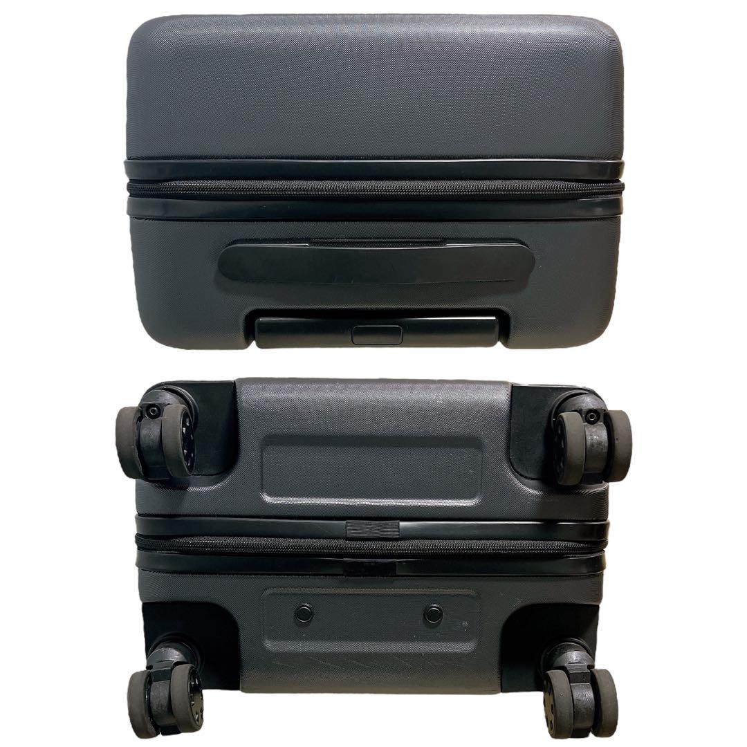 無印良品 キャリーケース スーツケース 36L グレー 鍵２本 ロック機能