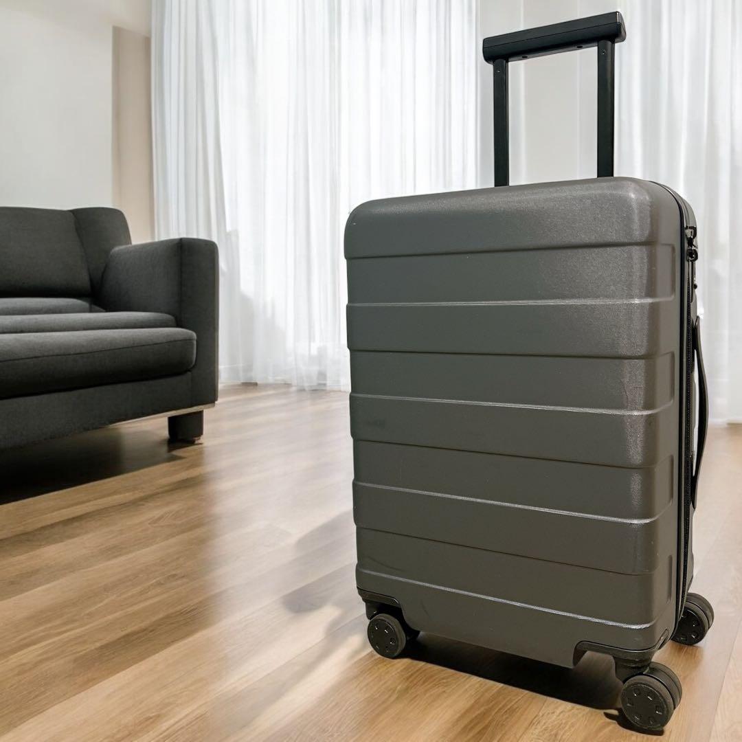 無印良品 キャリーケース スーツケース 36L グレー 鍵２本 ロック機能