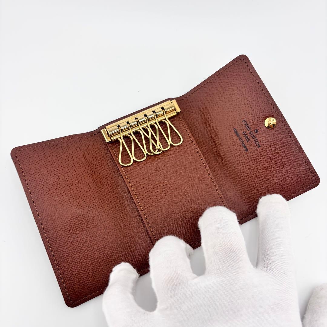 【最高級美品】ルイヴィトン ミュルティクレ キーケース 6連 モノグラム