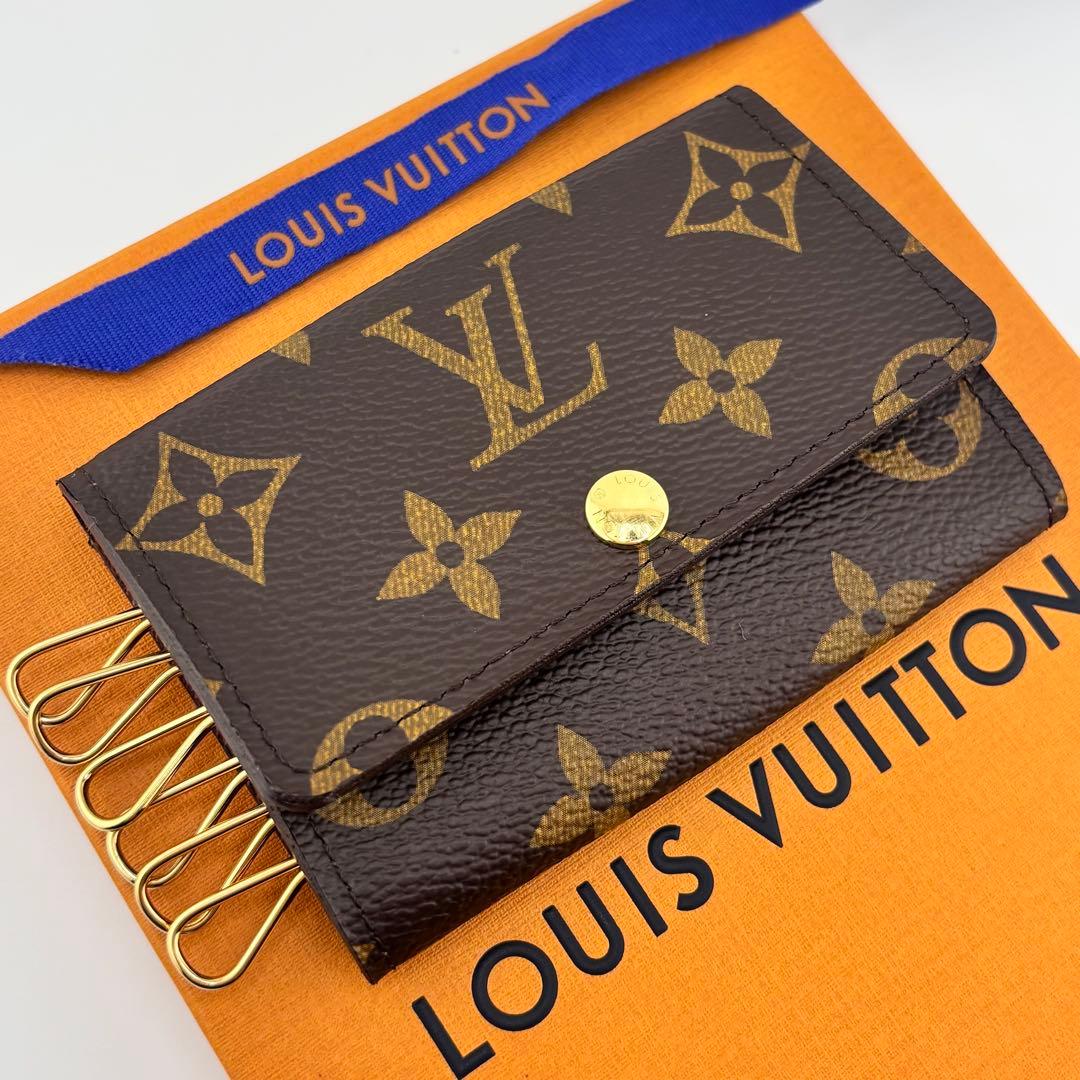 【最高級美品】ルイヴィトン ミュルティクレ キーケース 6連 モノグラム