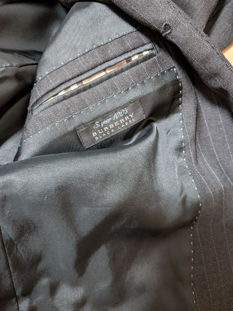 バーバリーブラックレーベル　スーツ42L