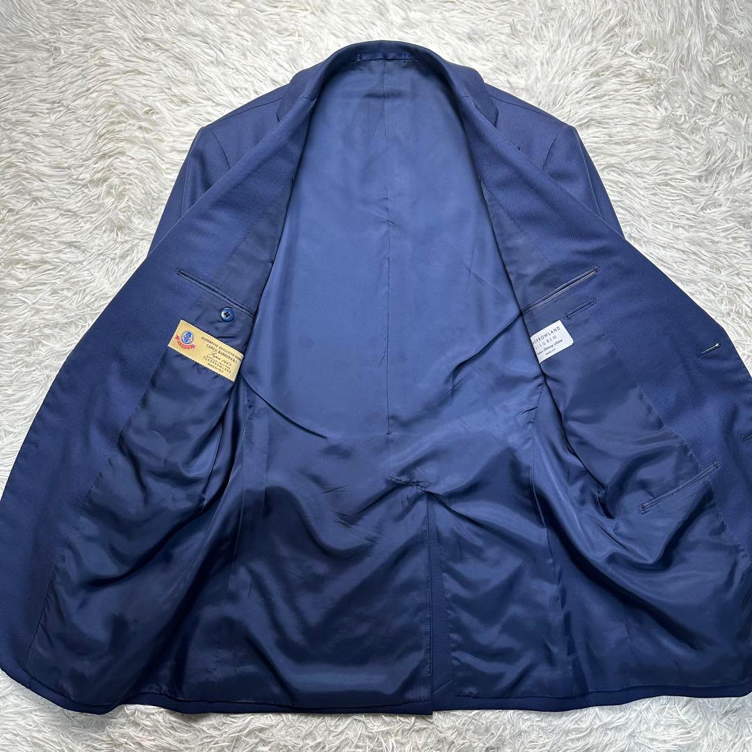 極美品 トゥモローランド ピルグリム 高級生地 セットアップ ネイビー 48