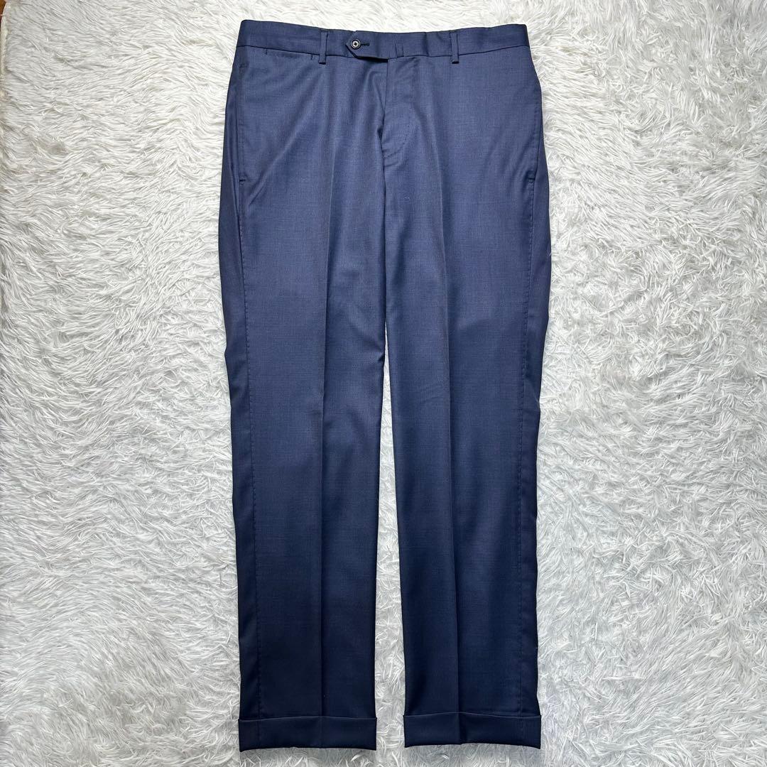 極美品 トゥモローランド ピルグリム 高級生地 セットアップ ネイビー 48