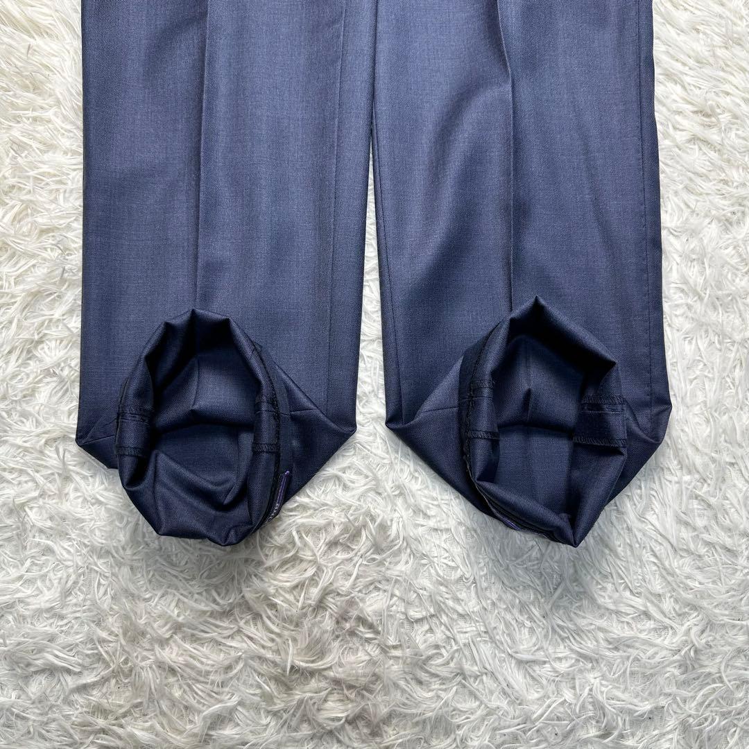 極美品 トゥモローランド ピルグリム 高級生地 セットアップ ネイビー 48